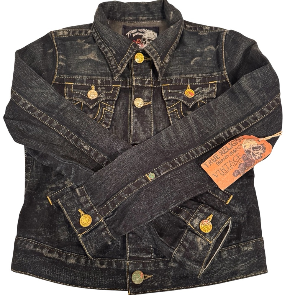 NWT True Religion Jada Cropped Jacket